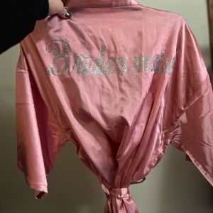 Bridesmaid robe size medium X2!